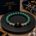Gemini (मिथुन) Zodiac Bracelet – Wisdom, Communication & Success