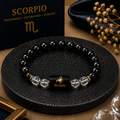 Scorpio (वृश्चिक) Zodiac Bracelet – Strength, Protection & Transformation