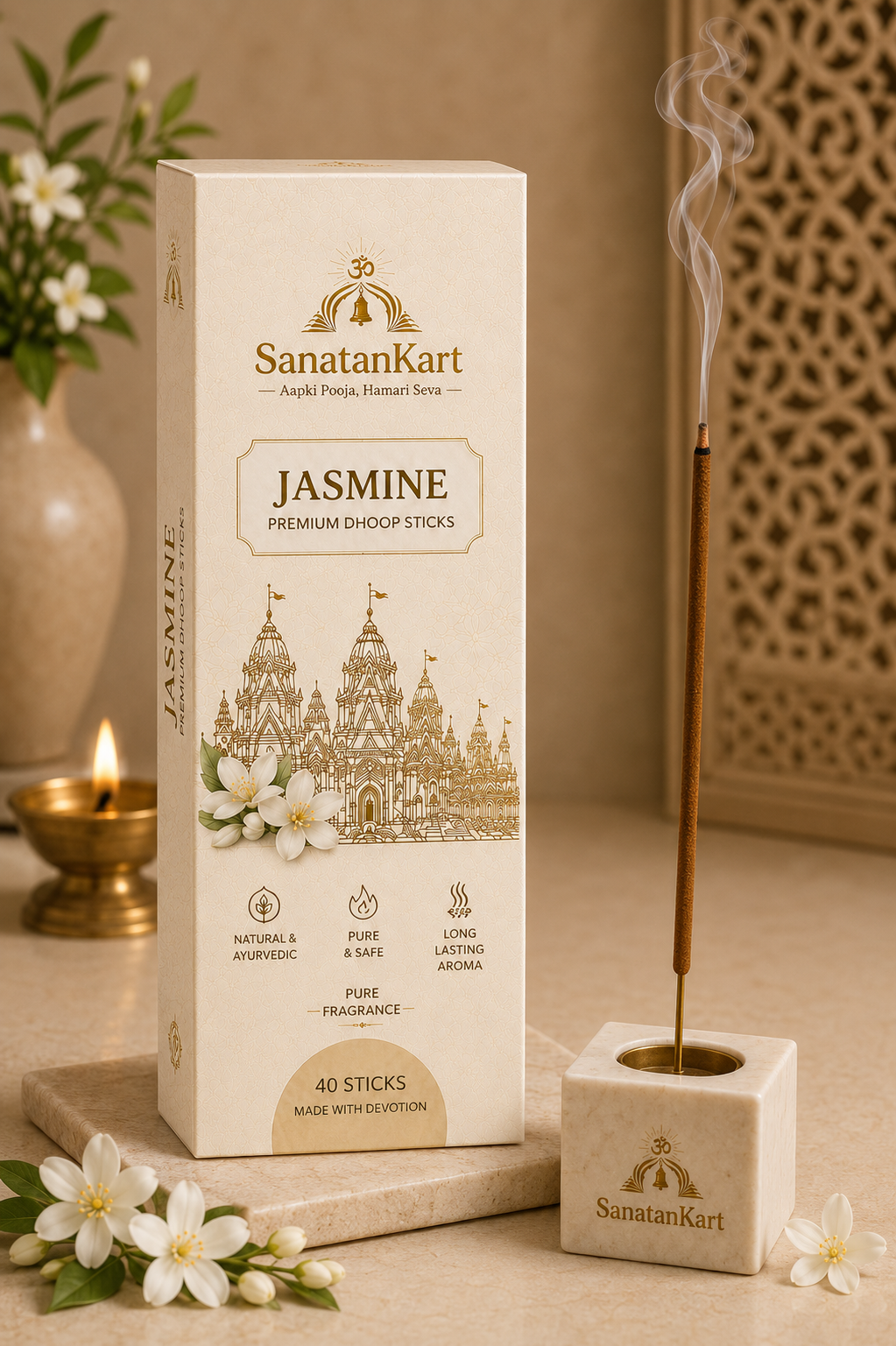 Jasmine (premium dhoop sticks)