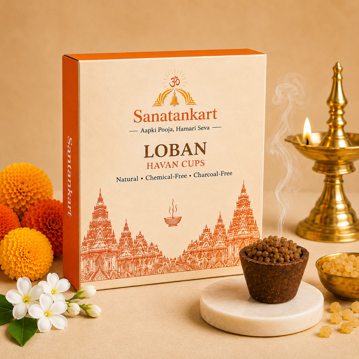 Premium Sambrani Loban Havan cups