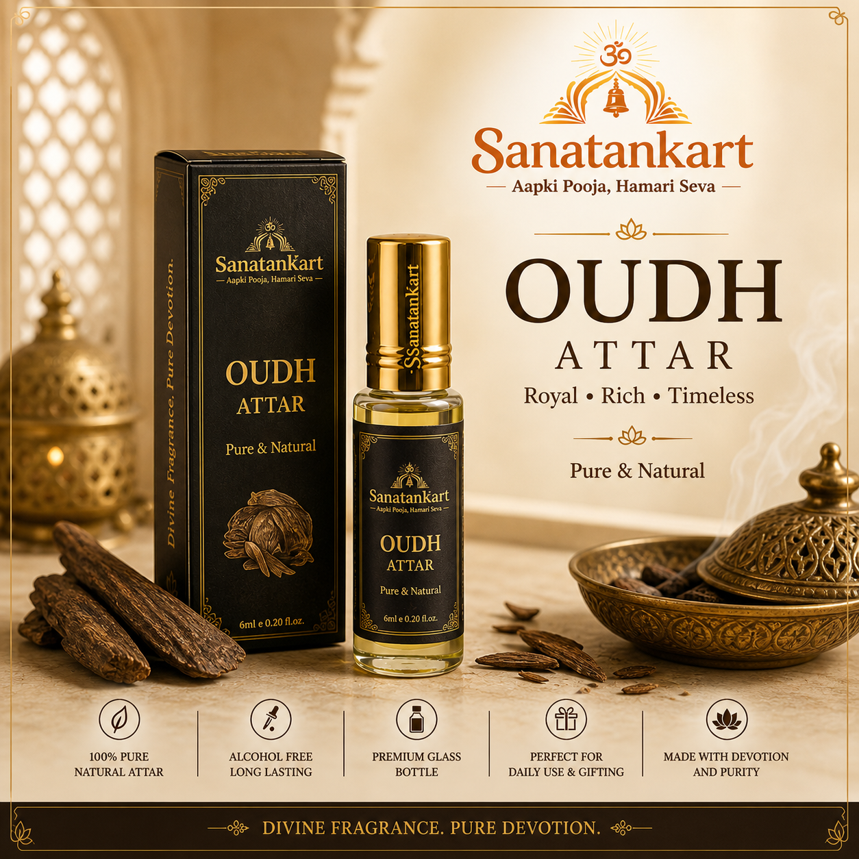 Pure Oudh Attar (Original)