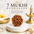 7 Mukhi Rudraksha | Natural Divine Rudraksha Bead for Prosperity & Abundance