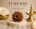 15 Mukhi Rudraksha | Natural Divine Rudraksha Bead for Love & Spiritual Fulfillment