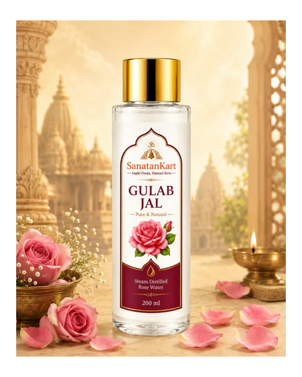 Rose Water (Gulab Jal) for Pooja