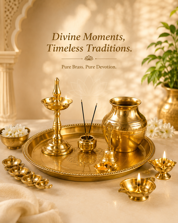 Brass Pooja Essential