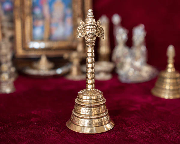 Handmade Pure Brass Garud Ghanti