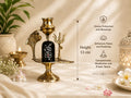 Shivling & Naag Devta Metal Religious Showpiece