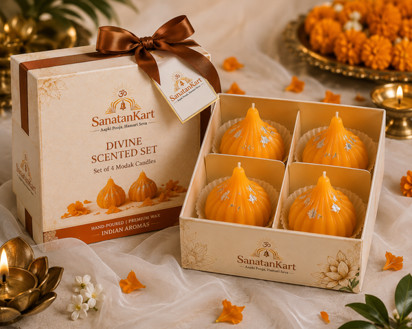Modak Design Candle
