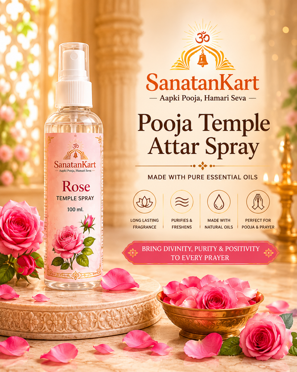 Rose Spray Perfume Spray for Pooja Purpose