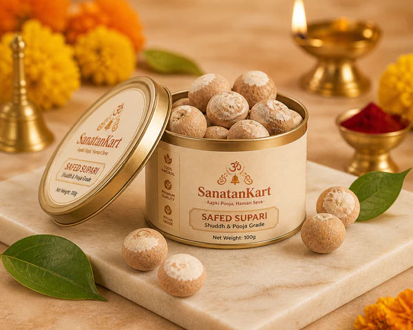 Puja Supari (Betel Nut) | Sacred Whole Supari for Pooja