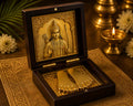 Shree Ram Charan Paduka with Premium Wooden Gift Box