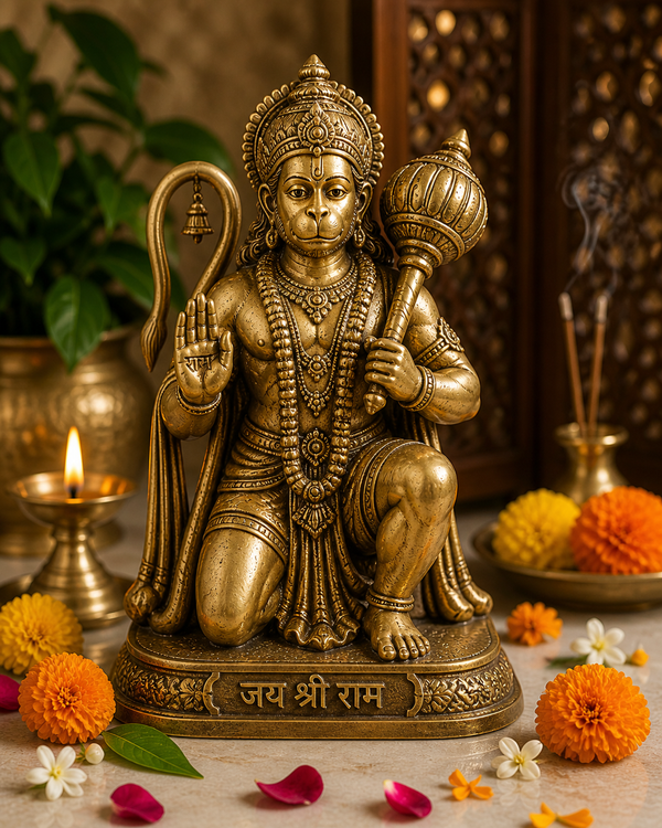Hanuman Ji Divine Bajrangbali Statue
