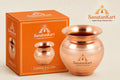 100% Pure Copper Kalash Lota