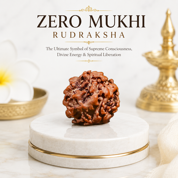 Nirakar (Zero) Mukhi Rudraksha