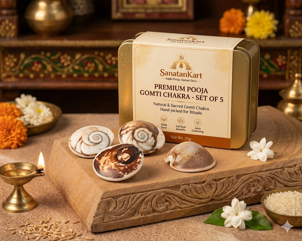 Natural and Real Gomti Chakra For Puja