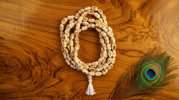 108+1 Tulsi Japa Mala Medium Beads